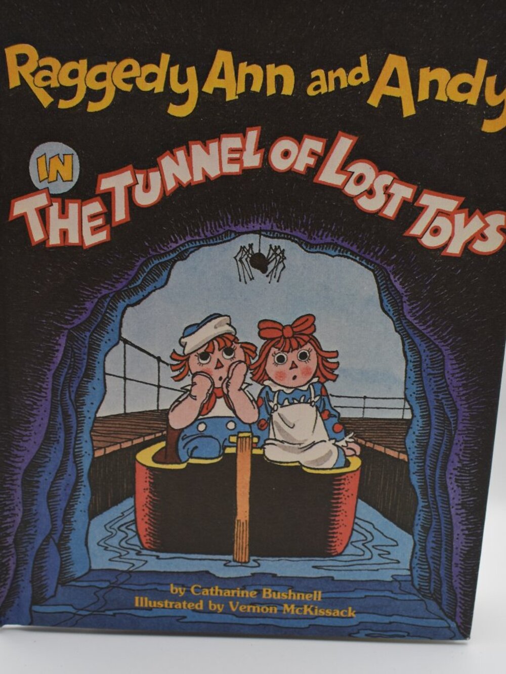 Vintage Raggedy Ann and Andy in the Tunnel of Lost Toys Weekly Reader Children's